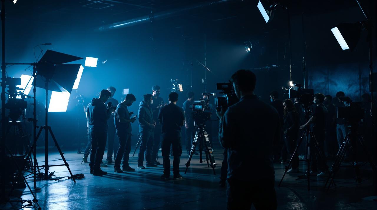 芒果视频制作现场